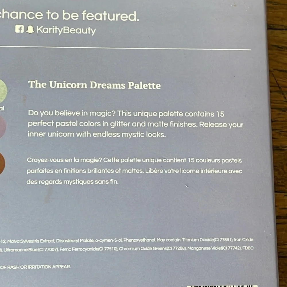 UNICORN DREAMS PALETTE GLITTER & MATTE NEW - Picture 4 of 5